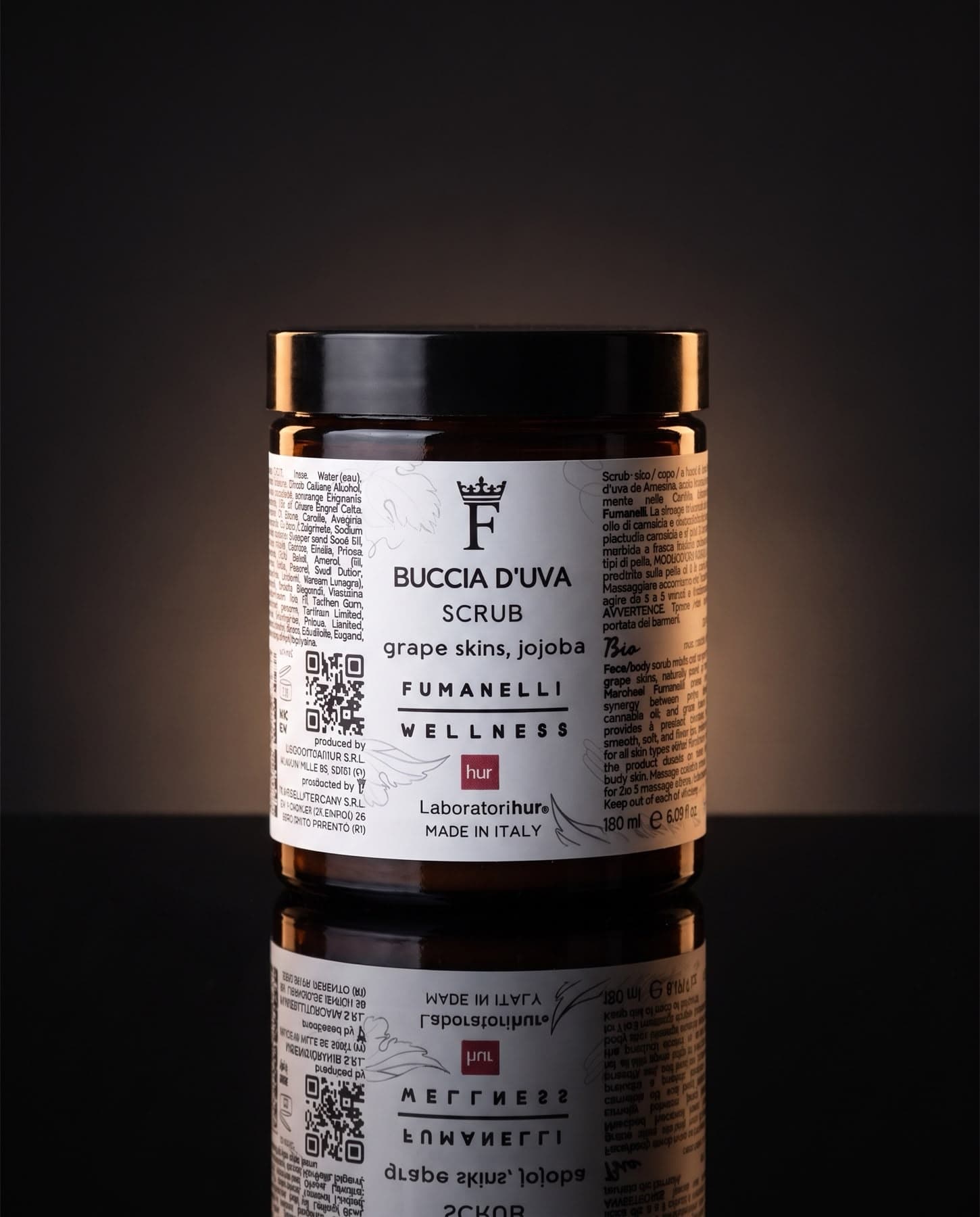 Buccia d'Uva — scrub viso e corpo Fumanelli Wellness