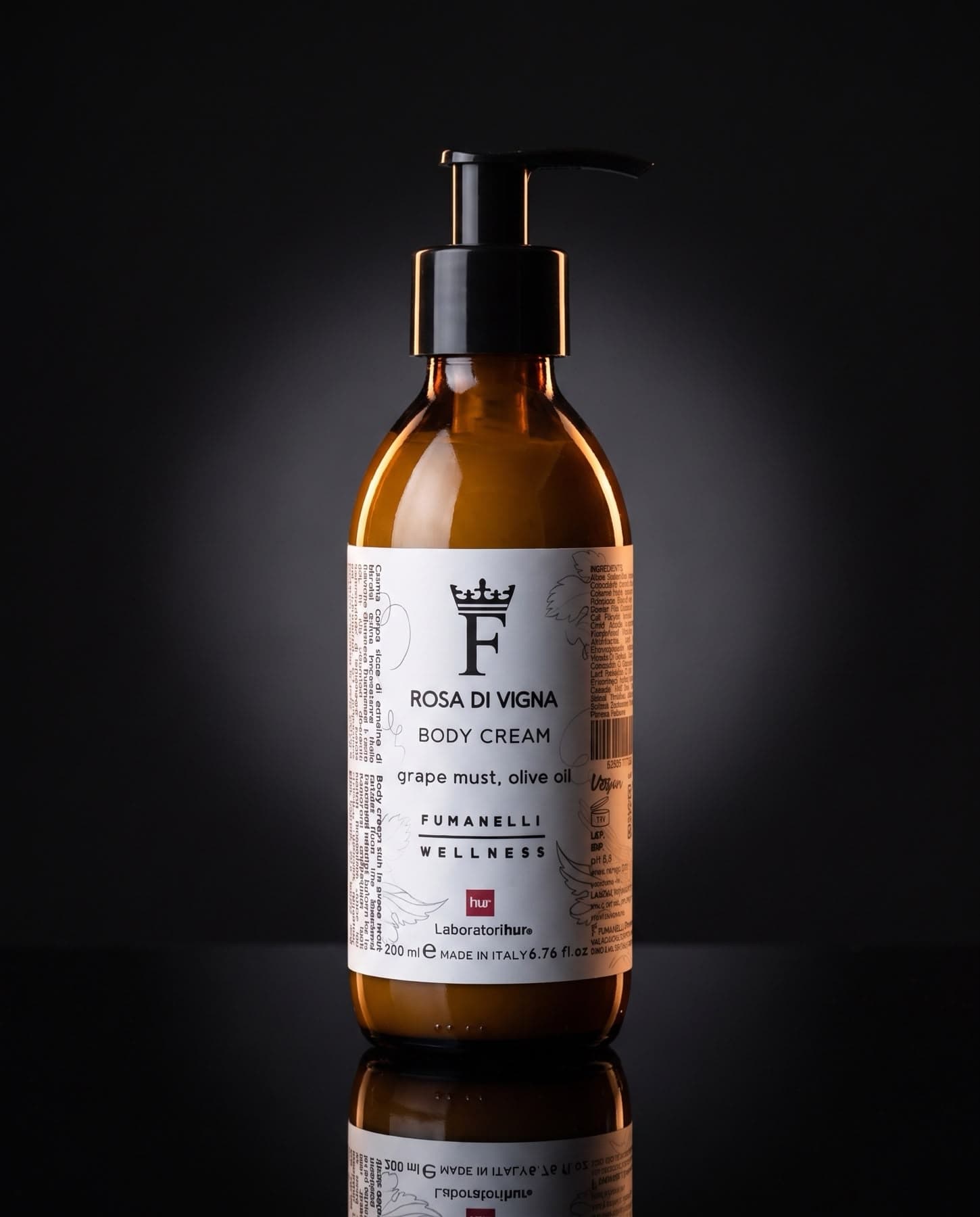 Rosa di Vigna — crema corpo Fumanelli Wellness